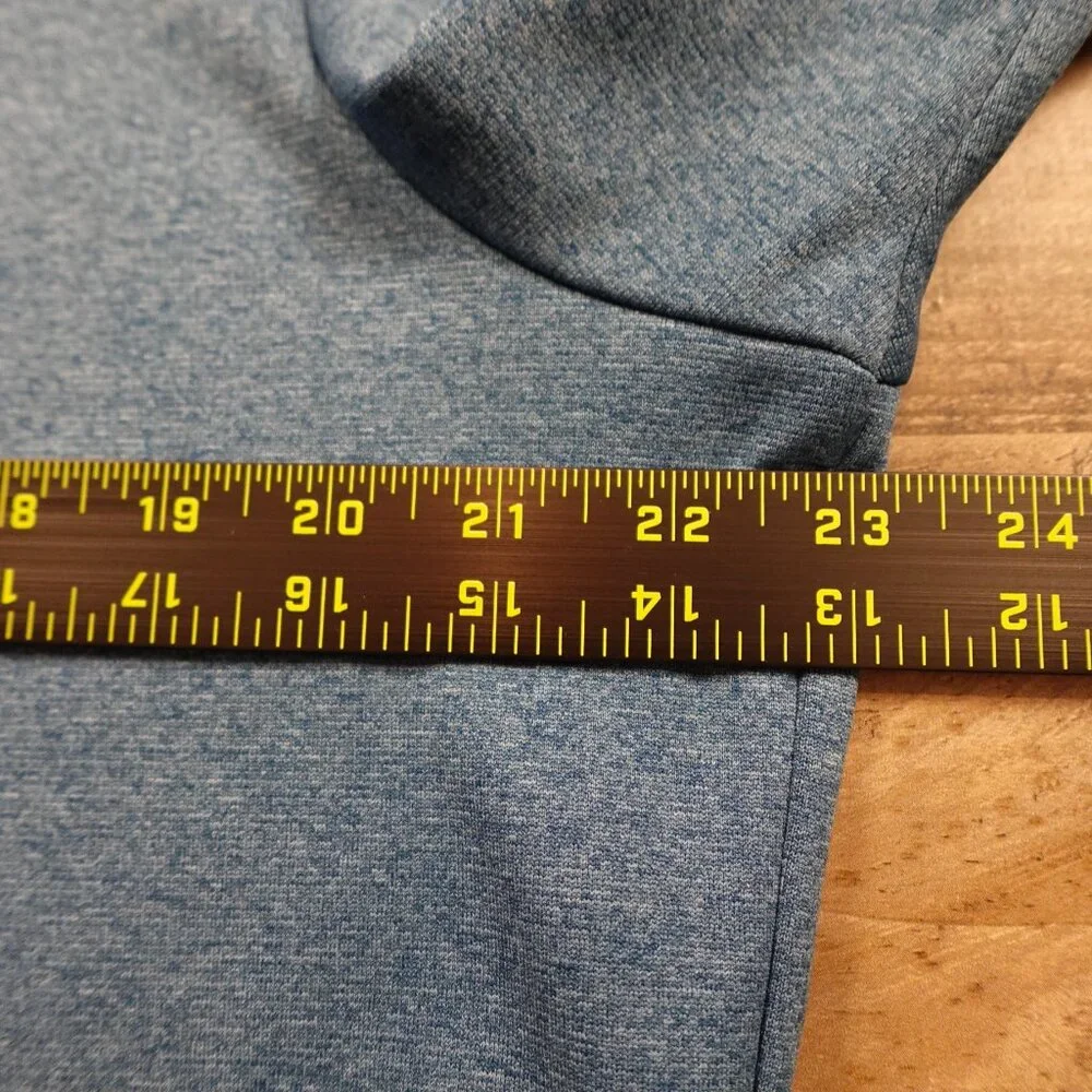 The North Face‎ Hoodie Men’s Large Blue Orange Logo Outdoor Pullover